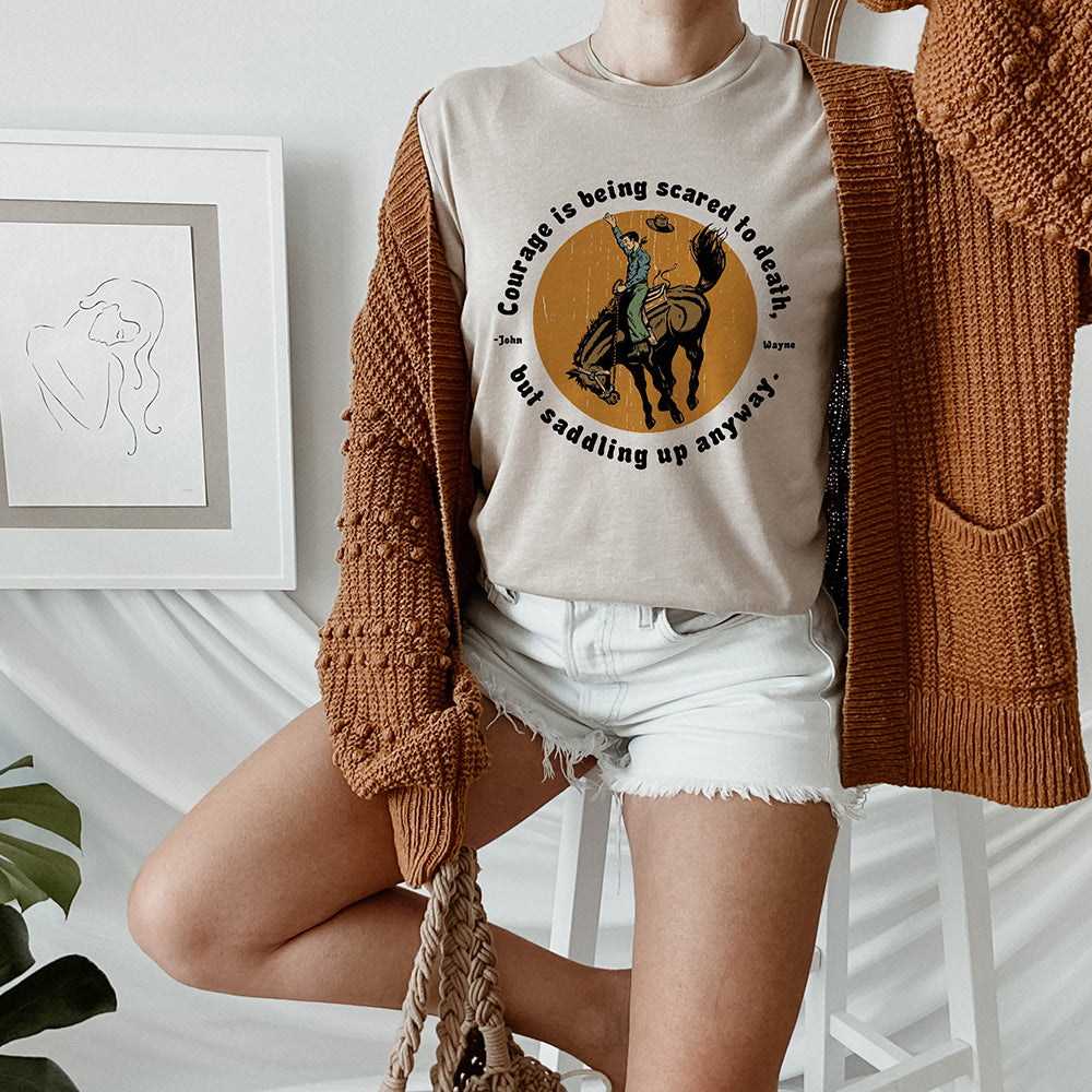 Courage Lightweight Cowboy Tee