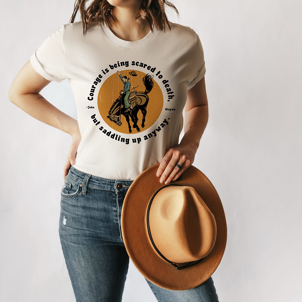 Courage Lightweight Cowboy Tee