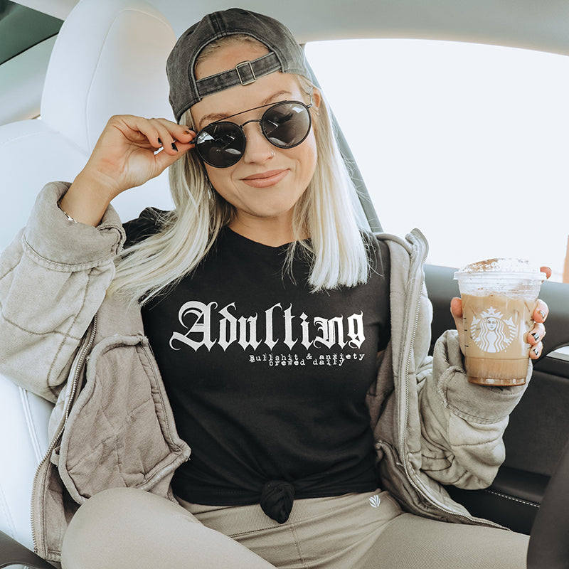 Adulting Lightweight Tee