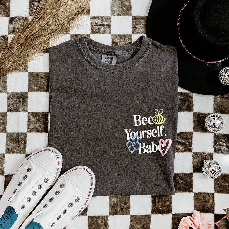 Bee Yourself, Babe Graphic Tee Shirt