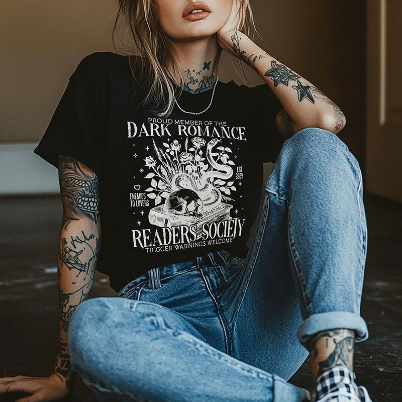Dark Romance Readers Society Lightweight Tee