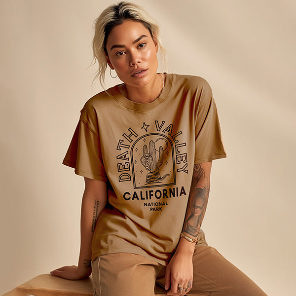 Death Valley California Western Graphic Tee (Wholesale)