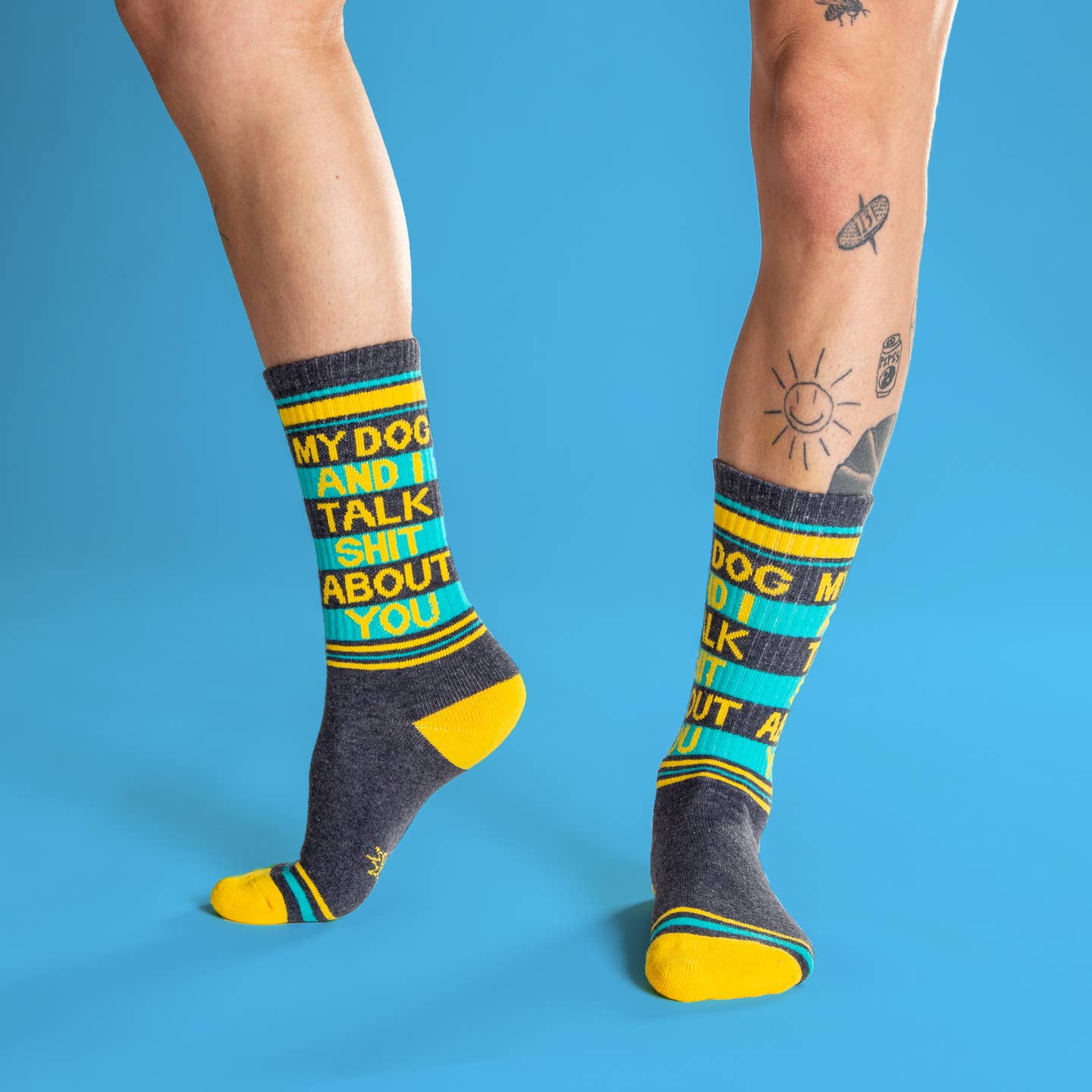 My Dog And I Talk Shit About You Socks