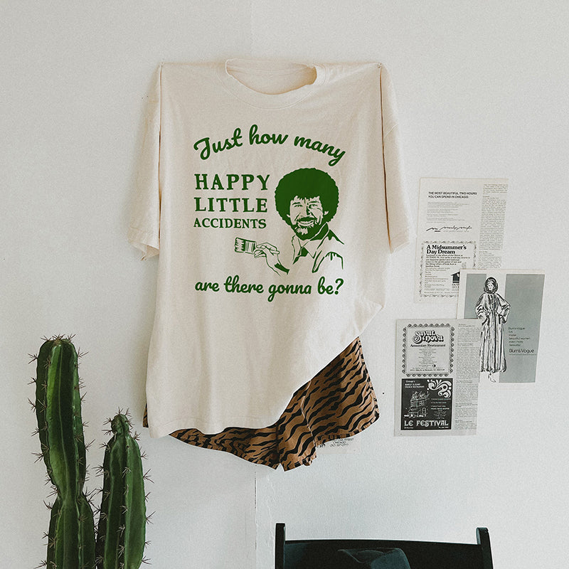 Happy Little Accidents Heavyweight Tee