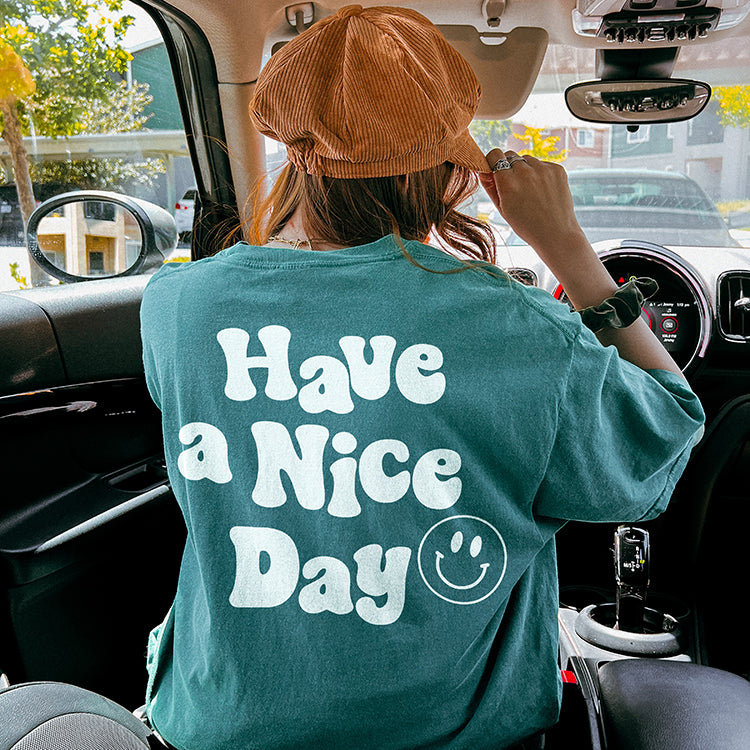 Have A Nice Day Graphic Tee (Wholesale)