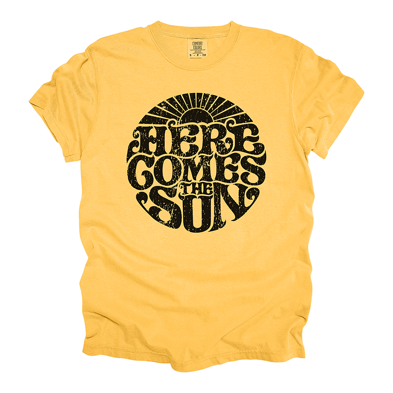 Here Comes The Sun Heavyweight Graphic Tee