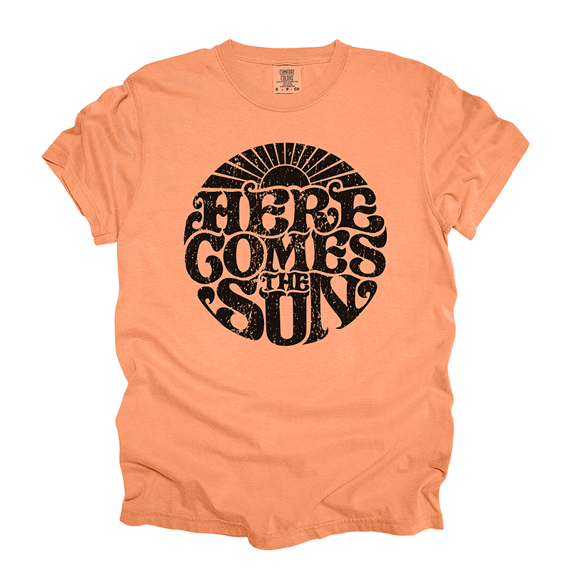 Here Comes The Sun Heavyweight Graphic Tee