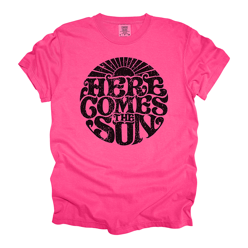 Here Comes The Sun Heavyweight Graphic Tee