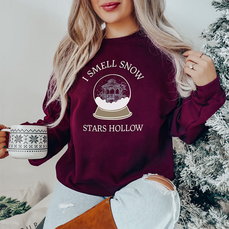 I Smell Snow Stars Hollow Sweatshirt