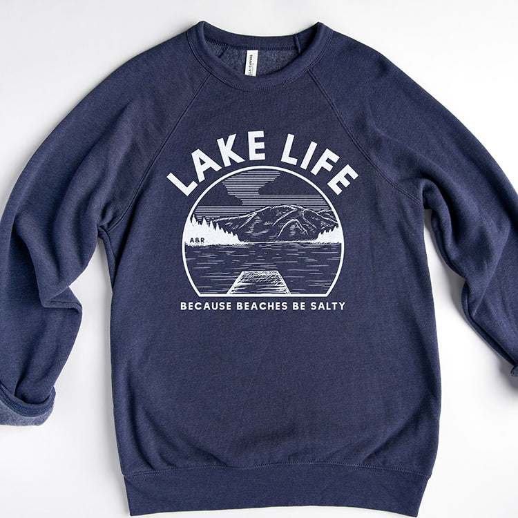 Lake Life Crewneck Sweatshirt (Wholesale)