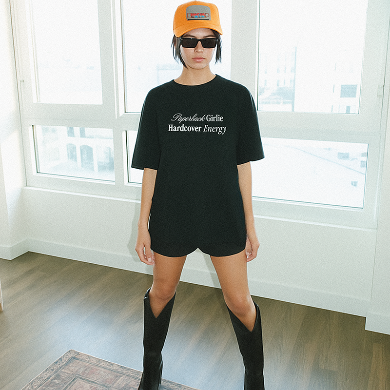 Paperback Girlie, Hardcover Energy Graphic Tee