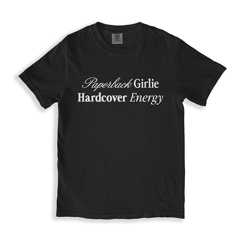 Paperback Girlie, Hardcover Energy Graphic Tee