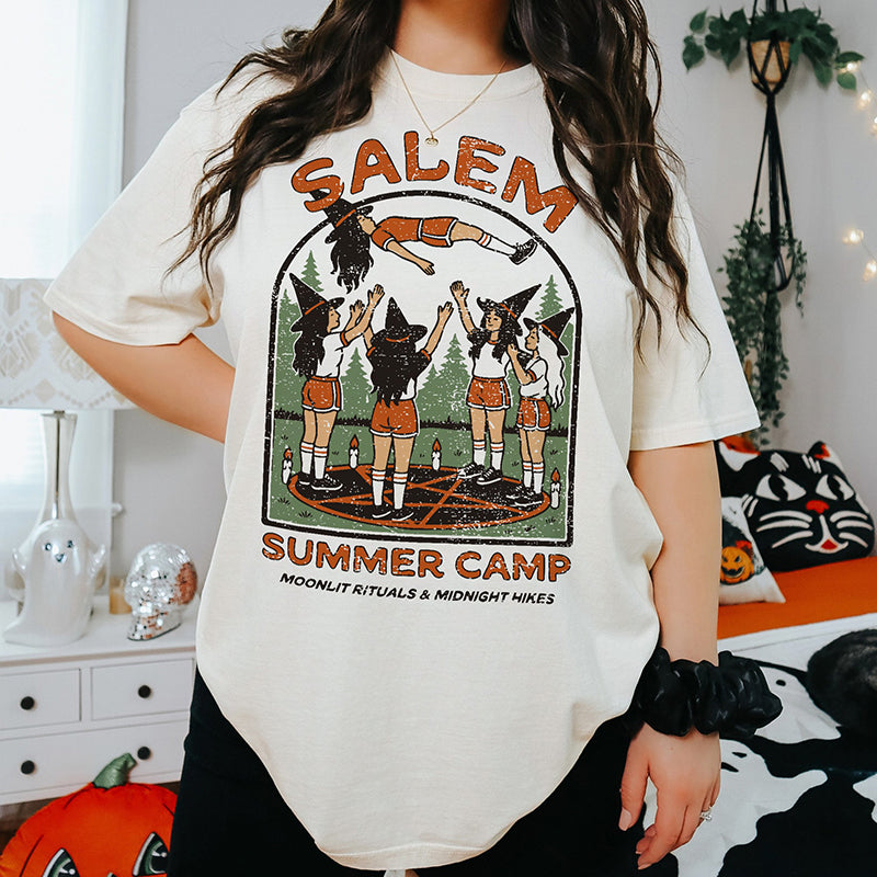 Salem Summer Camp Witchy Graphic Tee