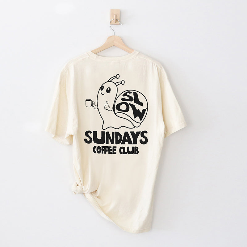 Slow Sundays Coffee Club Tee