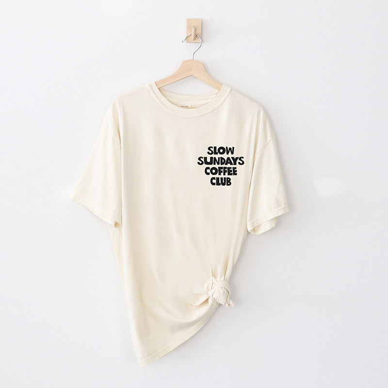 Slow Sundays Coffee Club Tee