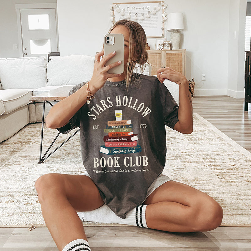 Stars Hollow Book Club Tee