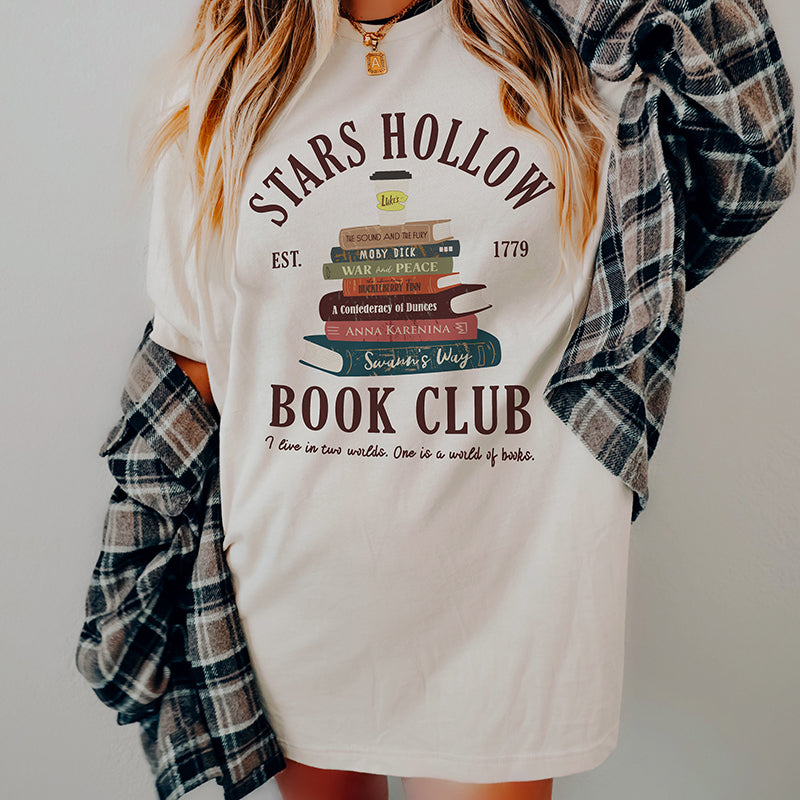 Stars Hollow Book Club Tee
