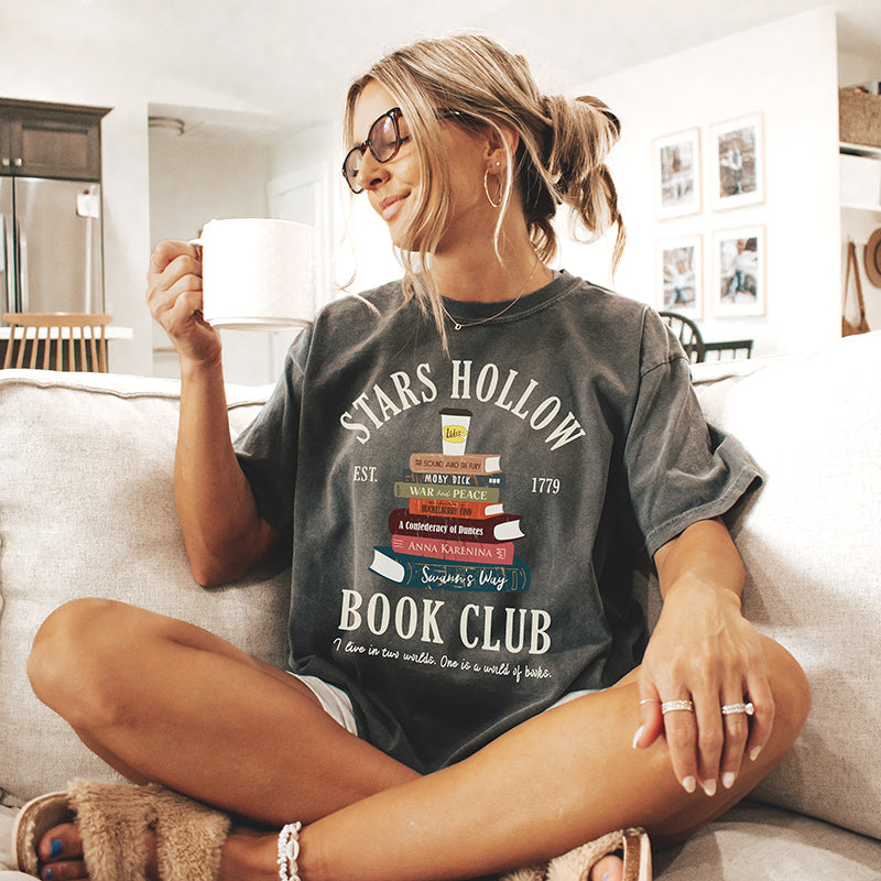 Stars Hollow Book Club Tee