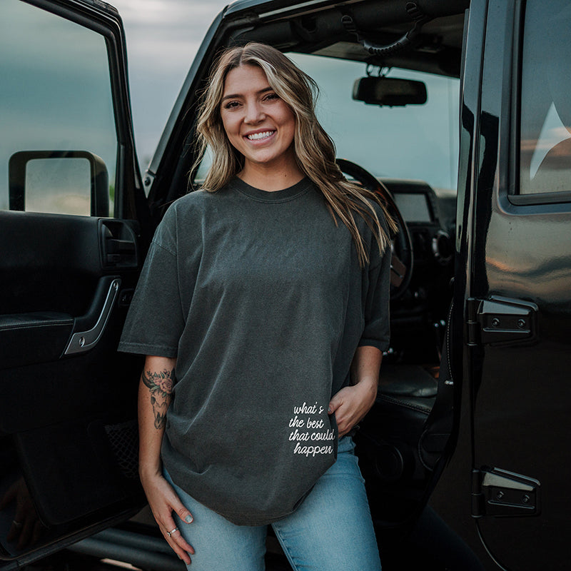 What’s the Best That Could Happen Heavyweight Tee