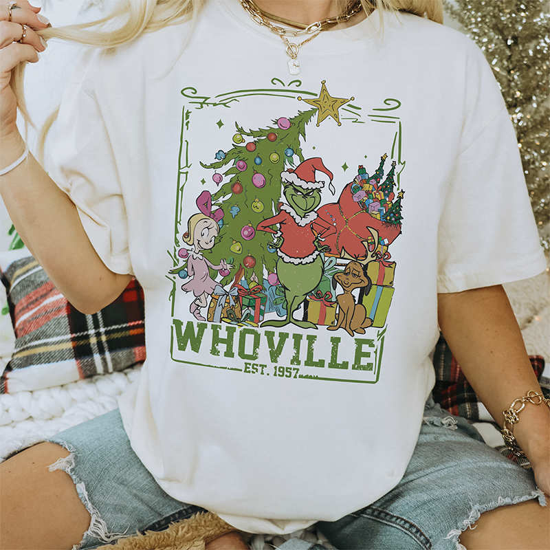 Vintage Whoville Heavyweight Christmas Tee