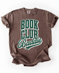 Espresso Book Club Baddie heavyweight book lover t-shirt