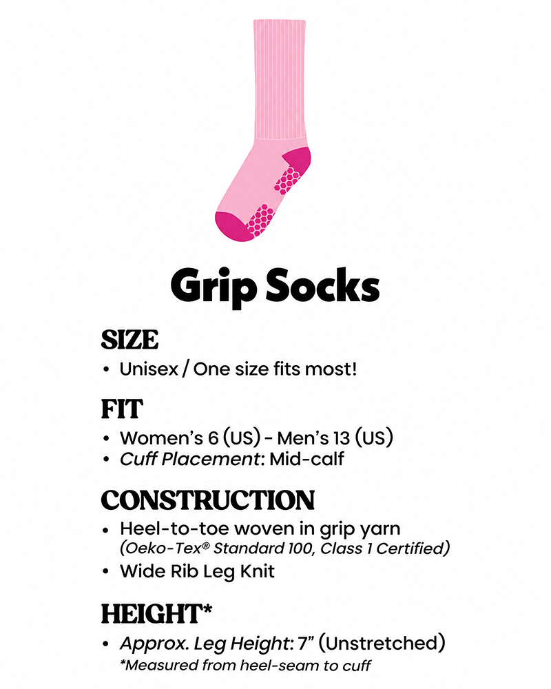 Everything Hurts and I'm Dying Grip Socks