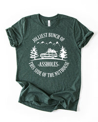 Heather forest Jolliest Bunch of Assholes Christmas Vacation shirt