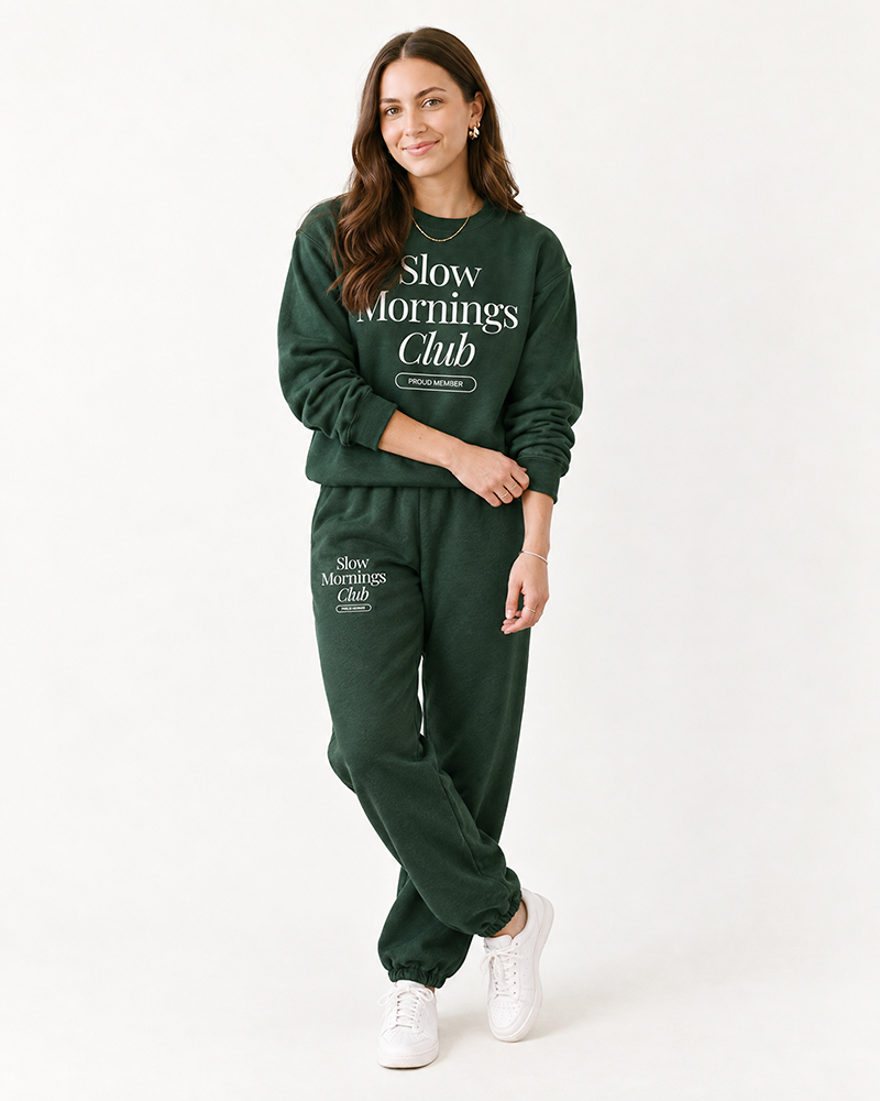 Slow Mornings Club Sweatpants