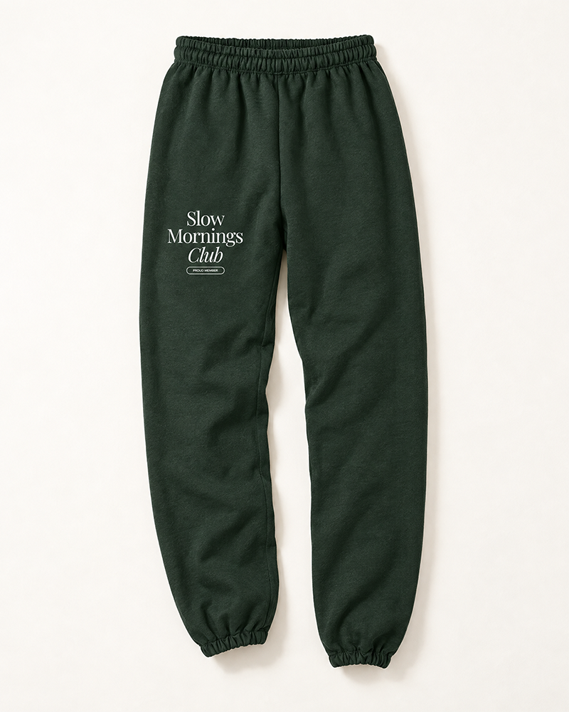 Slow Mornings Club Sweatpants