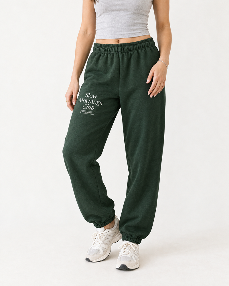 Slow Mornings Club Sweatpants