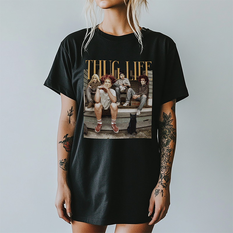 Thug Life Bad Witches Tee