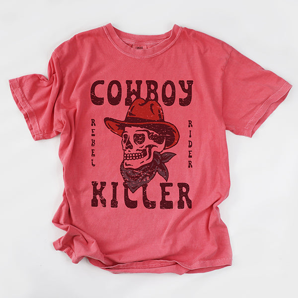 Cowboy Killer Western Heavyweight Graphic Tee