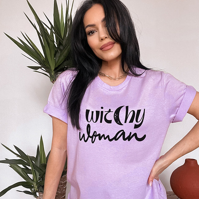 Witchy Woman Lightweight Tee - Final Sale