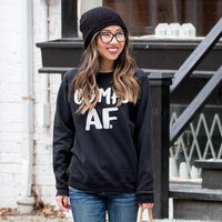 Comfy AF Unisex Sweatshirt - Alley & Rae Apparel