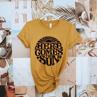 Here Comes The Sun Lightweight Tee - Alley & Rae Apparel