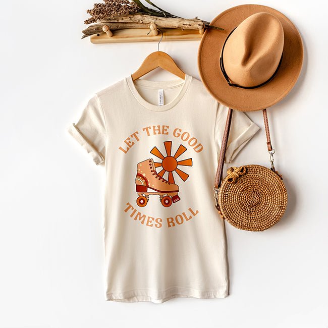 Let The Good Times Roll Lightweight Tee - Final Sale - Alley & Rae Apparel