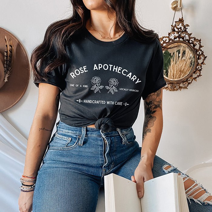 Rose Apothecary Lightweight Tee - Alley & Rae Apparel