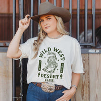 Wild West Desert Club Heavyweight Graphic Tee - Alley & Rae Apparel